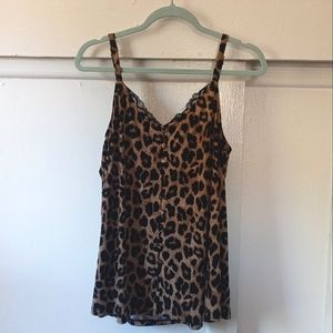 Torrid leopard print tank